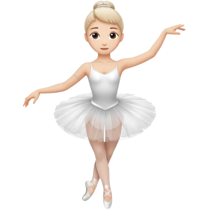 Ballerina spinning emoji