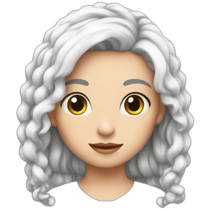 Girl-with-crystale emoji
