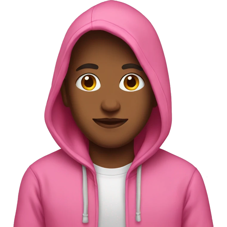 Pink hoodie emoji