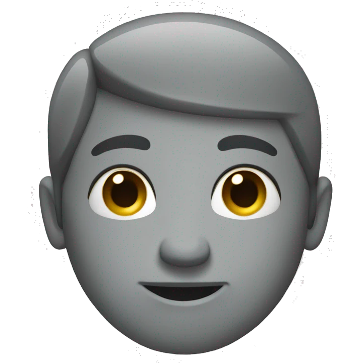 See through grey background block emoji