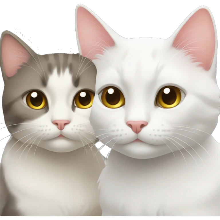 two cats emoji