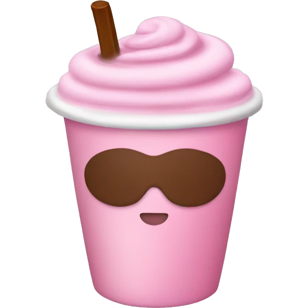 pink hot Latte  emoji