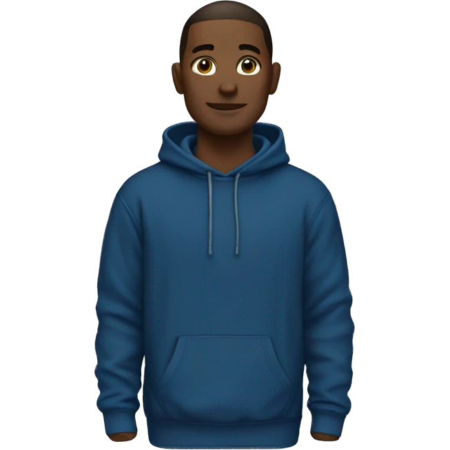 Dark blue sweatshirt  emoji