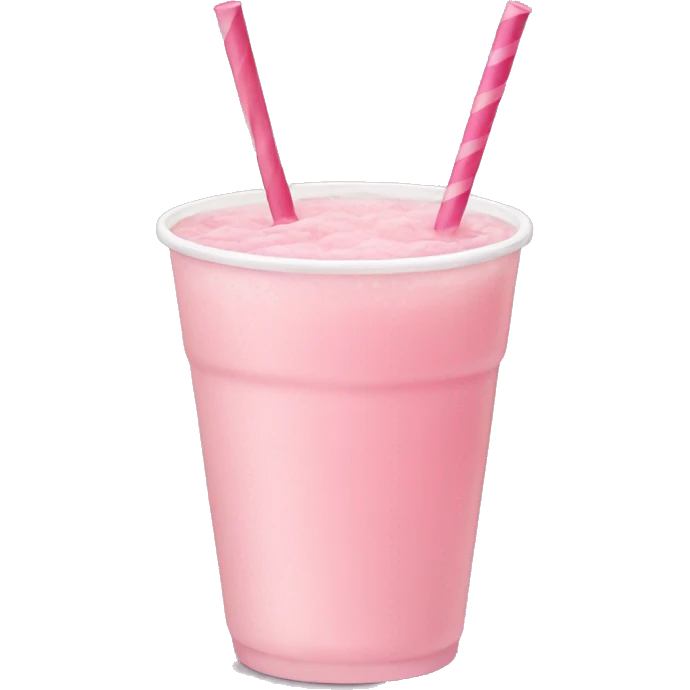 pastel pink drink emoji