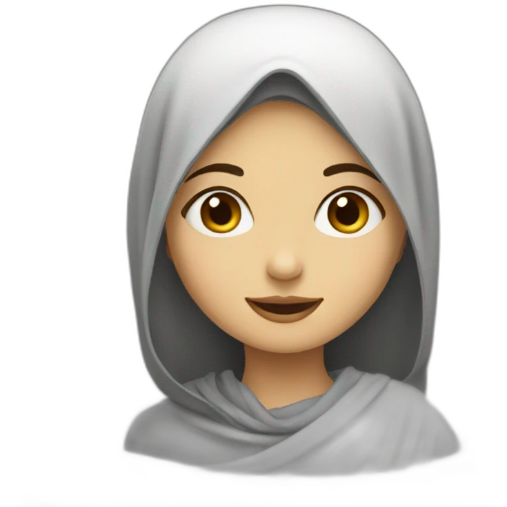 hidjabic girl emoji