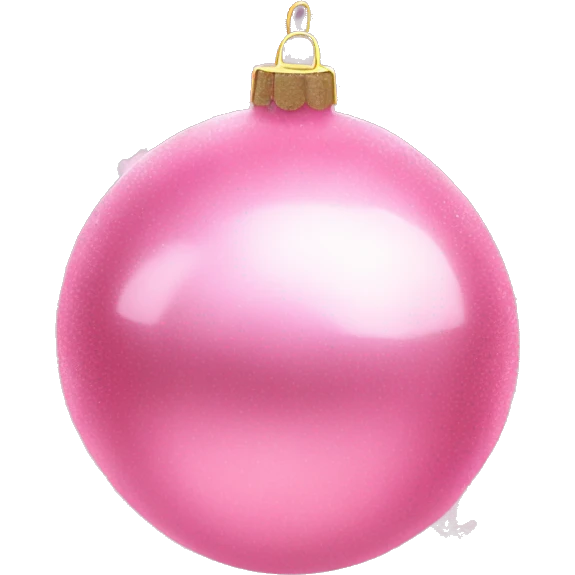 aesthetic pink christmas emoji