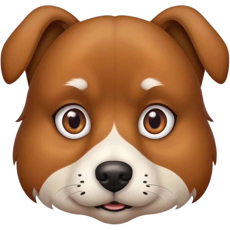 Suspicious dog emoji