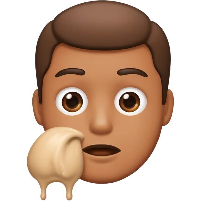 man taking a poo emoji