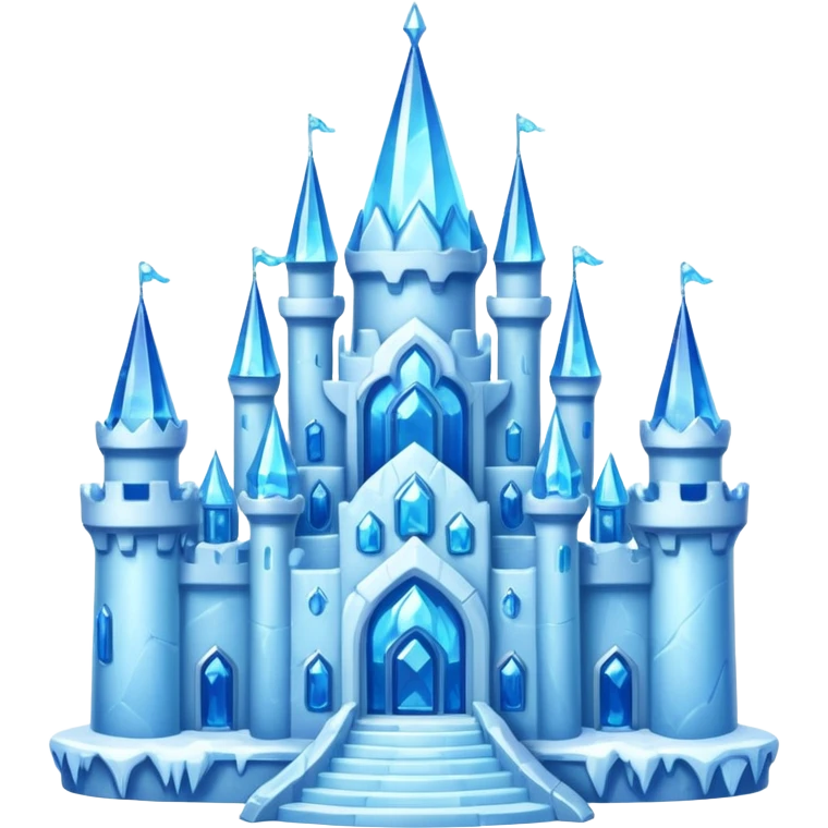 Ice Kingdom palace emoji