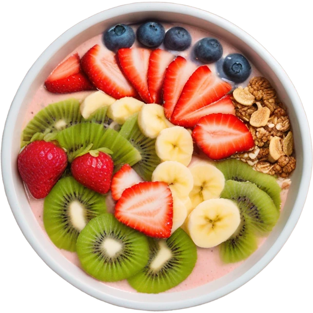 smoothie bowl  emoji