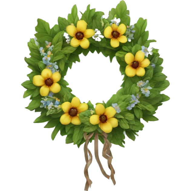 Wreath ivana kupala emoji