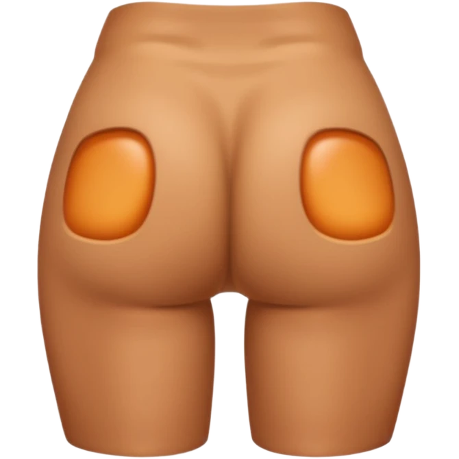 make a butt
 emoji