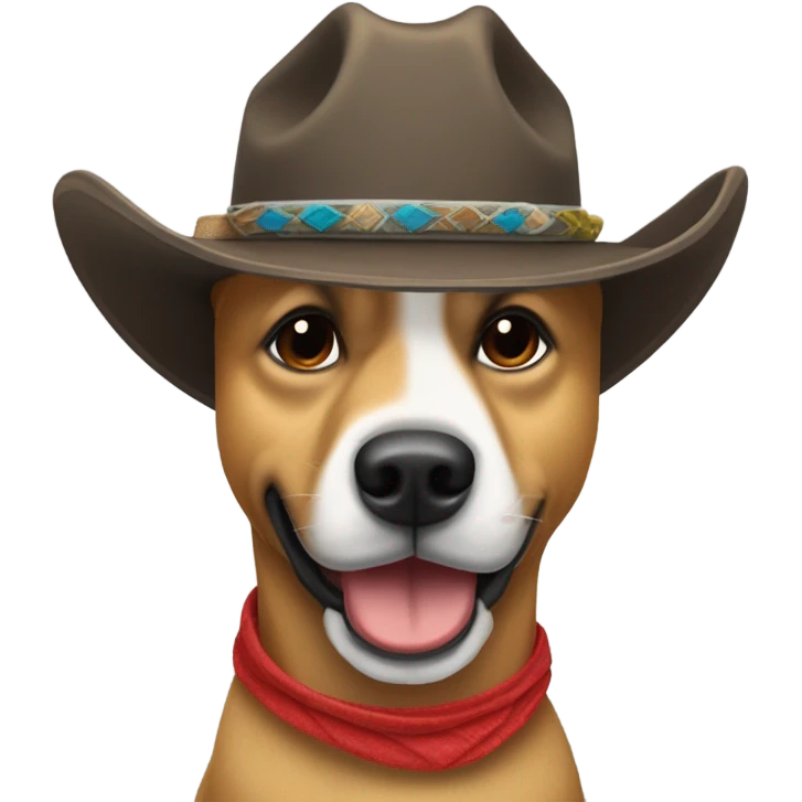 Perro vaquero emoji