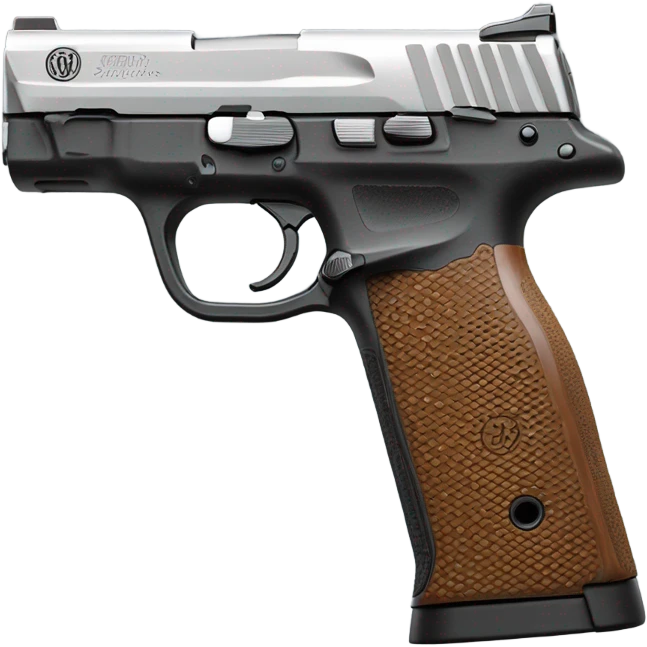 Smith and Wesson 40 gun  emoji