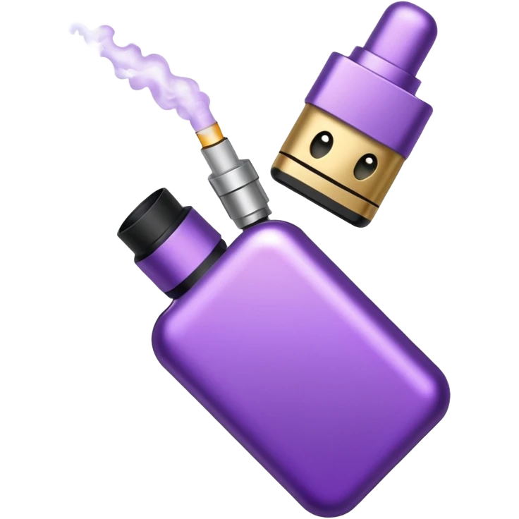 vape paars emoji