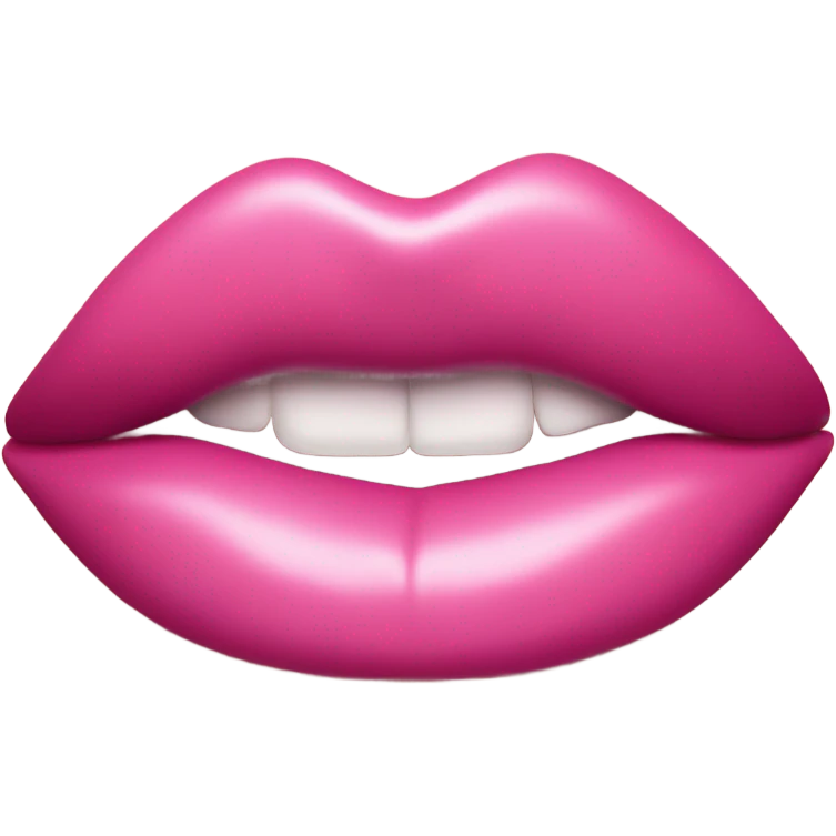 pink kisses emoji