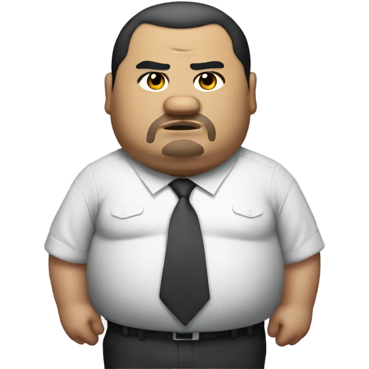 Fat tattod yakuza man emoji