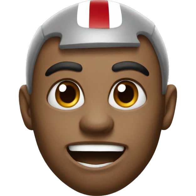 Brutus the buckeye head emoji