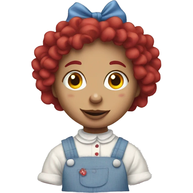 Raggedy Ann  emoji