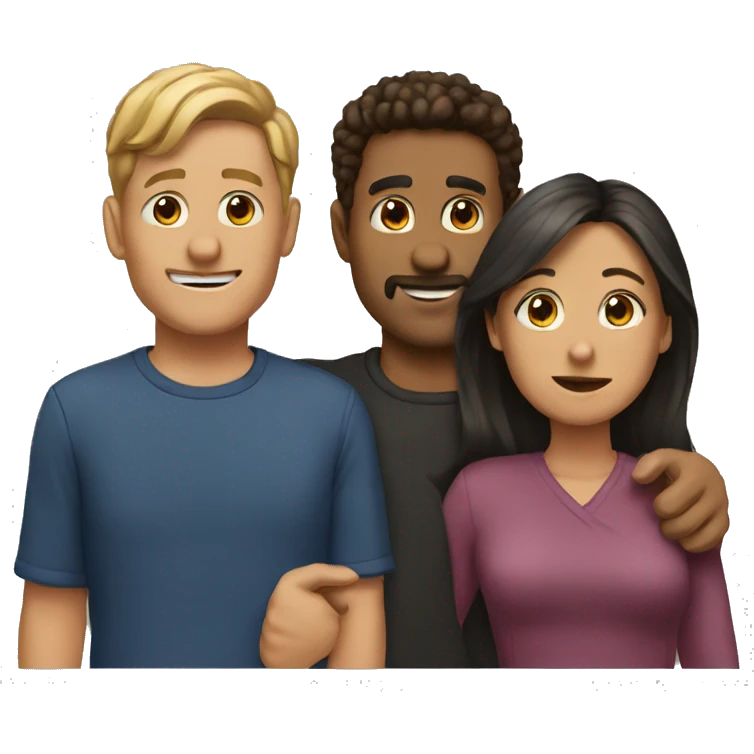 Throuple emoji