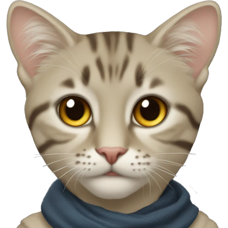 Кот сиамский emoji