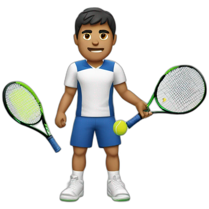 Alcaraz tennis emoji