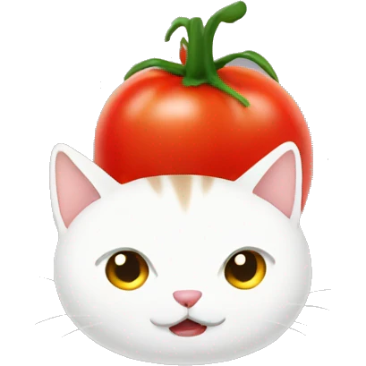 Cat tomato  emoji