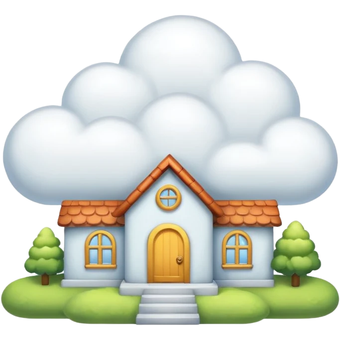 Cloud House emoji