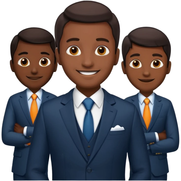 1 businessmen india emoji