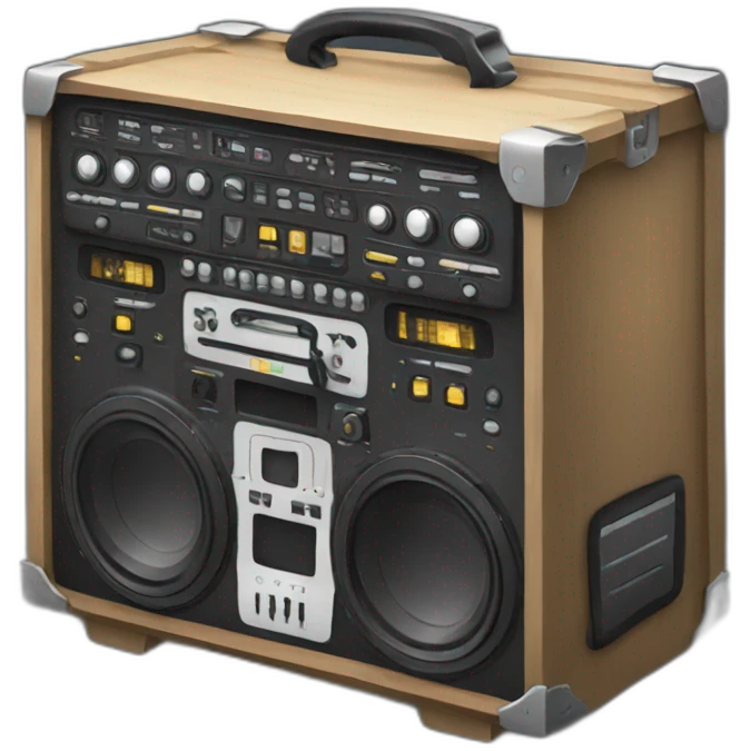 Dj box emoji