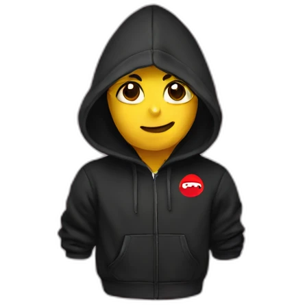 a supreme hoodie emoji