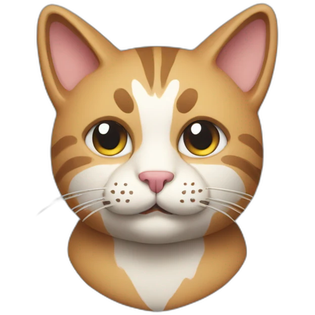 clay style,cat emoji