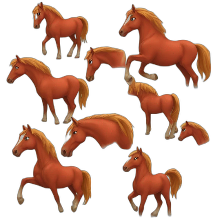 Red Horse emoji