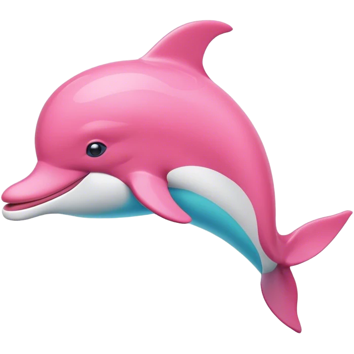 Delfín rosa emoji