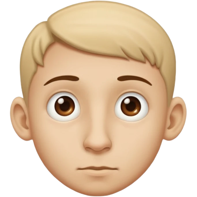 boy with huge nose emoji