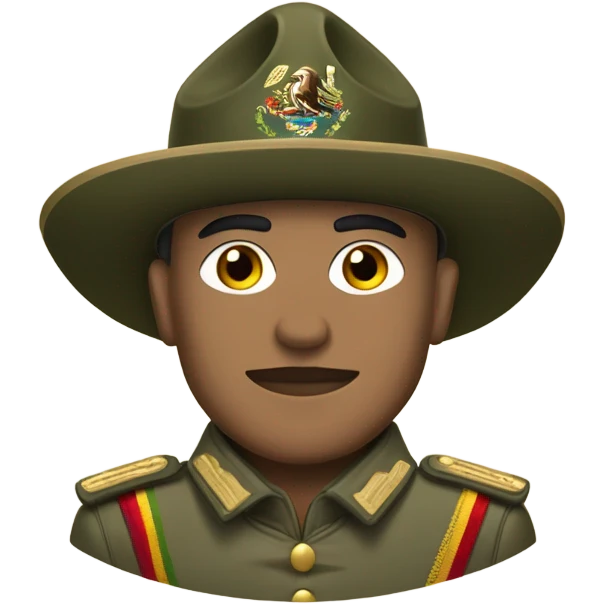 mexican german soldier  emoji