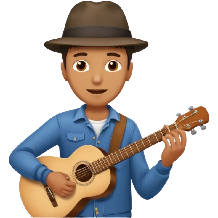 Street Music Performer man  emoji