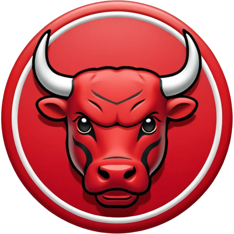 Chicago bulls logo emoji