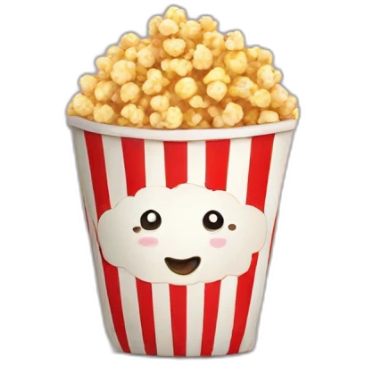 Lovely popcorn  emoji