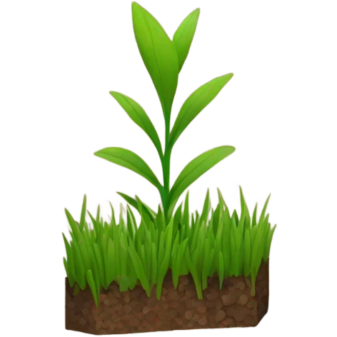 bloc de terre minecraft emoji