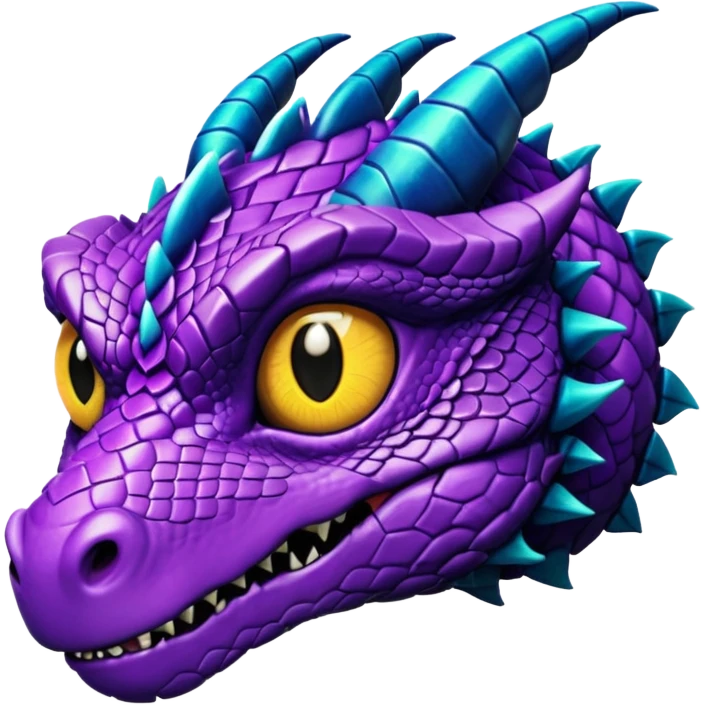 violet dragon eyes emoji