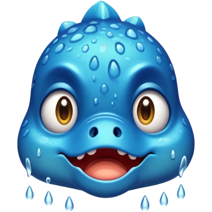 Dinosaur cry emoji
