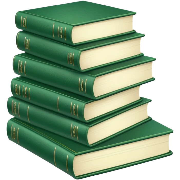 Green books  emoji