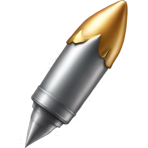 bullet in air emoji