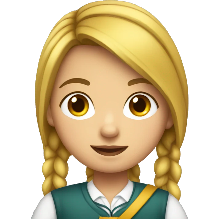 niña de secundaria emoji