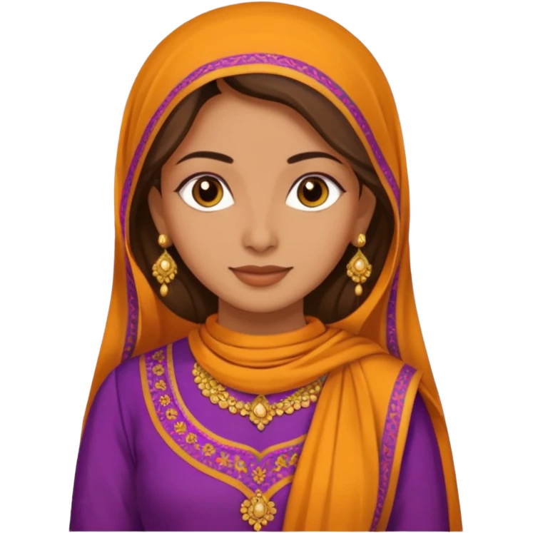 Salwar kameez emoji
