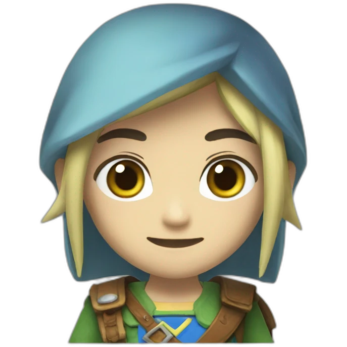 Zelda et link emoji