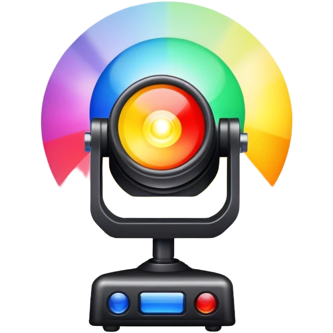stage lights shining emoji