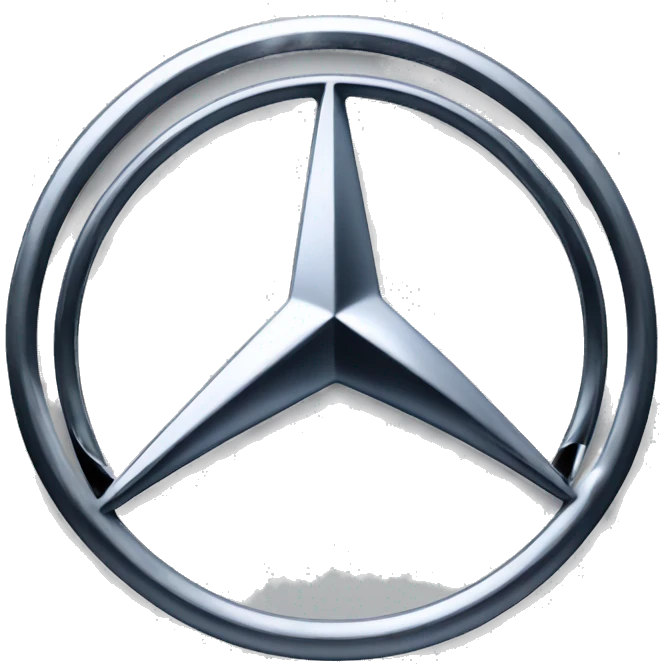 Mercedes benz logo emoji