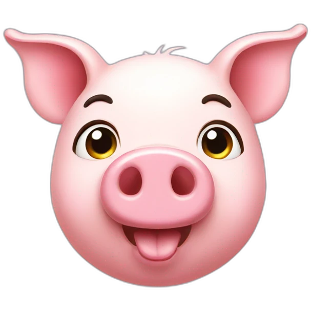 shinny pig emoji